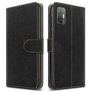 For HTC Desire 21 Pro 5G Wallet Case, Leather Magnetic Flip Stand Phone Cover - Picture 1 of 13
