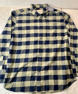NWT St. Johns Bay  Plaid Cotton Lightweight Long Sleeved Flannel XL NEW - Picture 1 of 4
