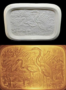 VEILLEUSE LITHOPHANIQUE vers 1930 / Magic lantern optical toy - Imagen 1 de 5