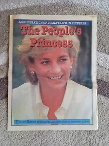 The Peoples Princess "A Celebration Of Diana's Life In Pictures" Sept 1st 1997 - Picture 1 of 8
