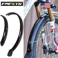 MTB Folding Bike Mudguards Front&Rear 20/26/27.5/29in Fender Bracket Plastic