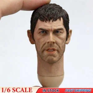 1/6 WWII Solider Steiner Man Head Sculpt F 12" Hot Toys Phicen Male Body Figure - Picture 1 of 13