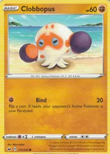 Clobbopus 111/202 Pokemon Sword & Shield - Picture 1 of 2