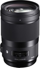 Sigma 40 mm f1,4 AF DG HSM Art Objektiv für Canon EF
