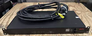 AP7730, APC Automatic Transfer Switch Rack-Mountable 9 Outlet Twist Lock Plug - Picture 1 of 3