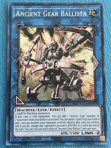 Ancient Gear Ballista (Secret Rare) RA03-DE046 Quarter Century Bonanza 1st... - Bild 1 von 1