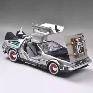 1/18 Sunstar Back To The Future Time Machine Delorean DMC-12 Model Car - Picture 1 of 25