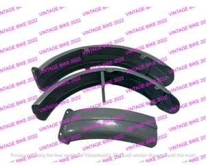 FIT FOR Triumph Sprung Hub Rigid Raw Steel Mudguard Fender Set - Picture 1 of 10