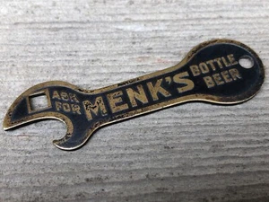 Antiguo raro abrebotellas de cerveza de la era de la preprohibición Pregunte por HOMBRE - Imagen 1 de 2