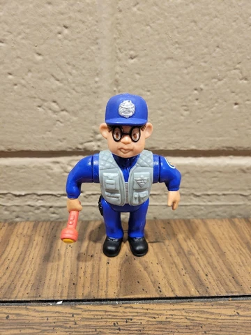 Vtg 1989 Kenner Police Academy Stateout Sweetchuck Mail-Away Action Figure Rare Cover
