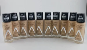 10 PACK ALMAY SKIN PERFECTING COMFORT MATTE FOUNDATION 110 NEUTRAL BUFF - Picture 1 of 5