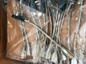 HIGH QUALITY 1 FOOT 360 DEGREE ROTATING FLAT PLUG 3 PRONG EXTENSION CABLE RM1YRK - Picture 1 of 4