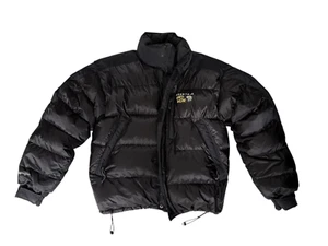 Chaqueta acolchada Mountain Hardwear Conduit SL negra con relleno de plumón para hombre L cremallera defectuosa - Imagen 1 de 12