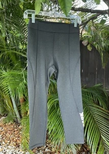 Ivy Park Cropped Gray Leggings Size Small  - Picture 1 of 10