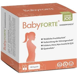 ® Kinderwunsch Vitamine ohne Jod - vegan- Quatrefolic® Folsäure 800 Maca Inos... - Bild 1 von 7
