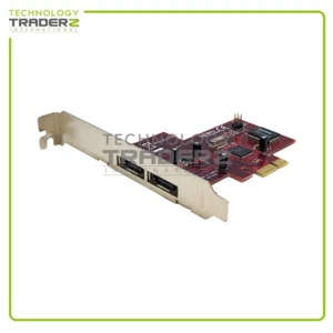 I102-00A Silicon Image Dual eSATA Port PCIe Controller Card W/ Long Bracket - Picture 1 of 2