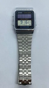 Rare Vintage CASIO Solar AL-180 LCD Quartz Digital Bracelet Strap Watch - Picture 1 of 5
