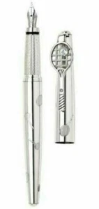 Cross Fountain Pen Limited Edition Sterling Silver Hall Of Fame M Pt New In Box - Picture 1 of 5