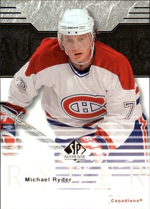 2003-04 SP Authentic #47 Michael Ryder 