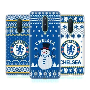 CHELSEA FOOTBALL CLUB CHRISTMAS JUMPER SOFT GEL CASE FOR GOOGLE ONEPLUS PHONES - Picture 1 of 10