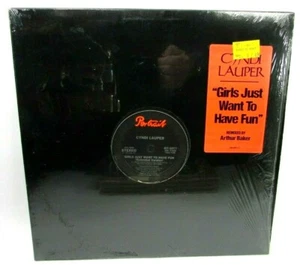 Cyndi Lauper Girls Just Wanna Have Fun Shrink Hype Promo MAXI Master Herbie Jr - Bild 1 von 6