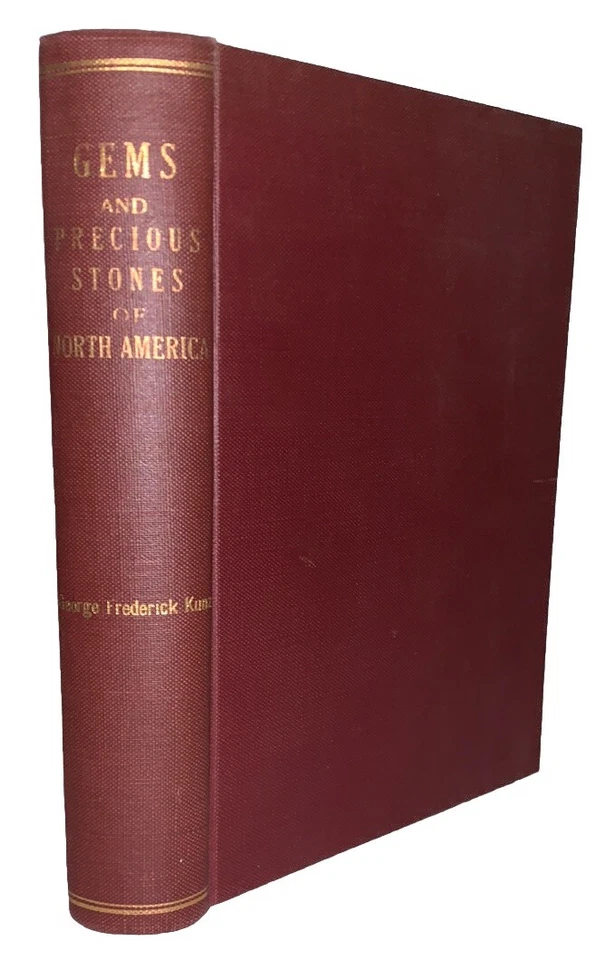 1890, 1st, GEMS & PRECIOUS STONES OF NORTH AMERICA, by GEORGE KUNZ, COLOR PLATES - Image 1 of 4