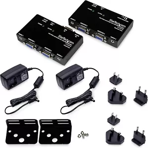VGA Video Extender over Cat 5 with Audio Up to 500ft VGA over Extender ST122UTPA - Picture 1 of 9