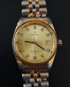 Vintage Swiss Automatic Watch OLMA 25 Stones Incabloc - Picture 1 of 16
