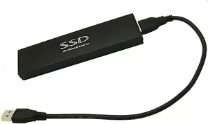 Für Apple Macbook A1369 A1370 USB 3.0 Macbook SSD externe Hülle Caddy mit Kabel - Bild 1 von 6