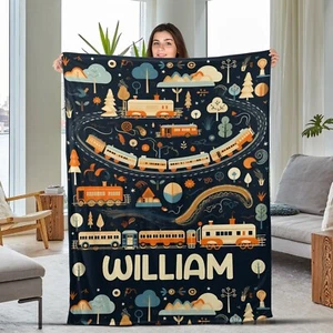 Personalisierte Babynamendecken, individuelle Babydecke und Plüschfleece - Bild 1 von 4