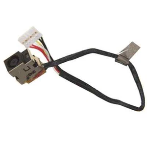 AC DC POWER JACK w/CABLE HP PAVILION DV5-1251NR DV5-1251EG DV6-2088DX DV6-1354US - Picture 1 of 1