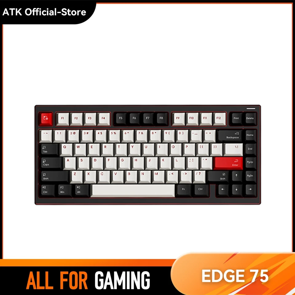 ATK EDGE 75 HE Magnetic Gaming Keyboard – 8KHz, Hall Effect, CNC Aluminum, RGB - Image 1 of 4