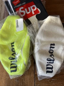 Kith x Wilson Jumbo Tennis Ball Yellow & White BRAND NEW - Picture 1 of 6