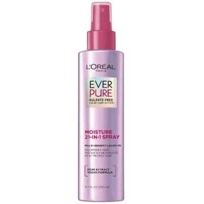 L'Oreal Paris EverPure 21-in-1 Leave In Conditioner Spray 6.8 fl oz - Image 1 of 4