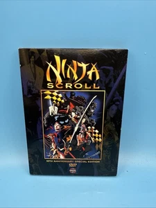 Ninja Scroll (DVD 2003 10th Anniversary Special Edition) w/Poster & Postcard - Picture 1 of 10