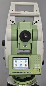 Leica TS12 P 5" R400 Robotic Survey Total Station w/ RH16 - Picture 1 of 8