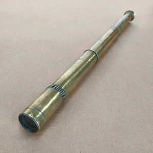 Antique Ross London Brass 2-Draw Telescope. Early 1900s Maritime/Field Scope - Picture 1 of 6