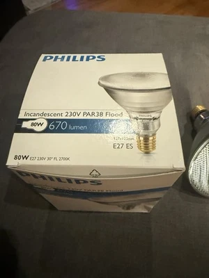 3 LED PAR38 E27 Birne Lampe 80 W Glühbirne Reflektorlampe 230 V Wasserdicht - Bild 1 von 4