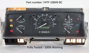 Velocímetro de cuadro de instrumentos de gas 94-95 Ford Bronco F-150 F-250 F-350 178 k - Imagen 1 de 12