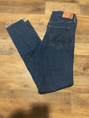 Levi’s 311 Jeans Women’s Size 28x30 Blue Dark Wash Shaping Skinny Pants - Image 1 of 4