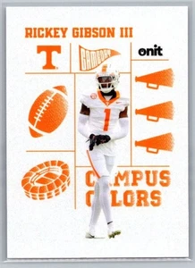 Rickey Gibson III Campus Colors White Tennessee Volunteers 2025 Onit Football - Picture 1 of 1
