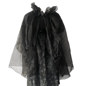 POTTERY BARN KIDS GLOW-IN-THE-DARK WITCH HALLOWEEN COSTUME SIZE 9-11 YEARS - Picture 1 of 6