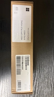 Microsoft - Surface USB4 Dock - Black - Image 1 of 3