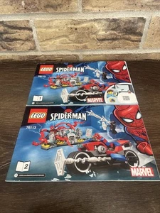 LEGO STAR WARS INSTRUCTIONS (ONLY) SPIDERMAN NO 76113 BOOK 1 AND 2 - Picture 1 of 4