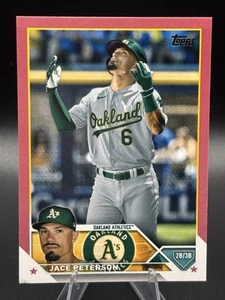 2023 Topps Serie 2 - Jace Peterson #619 Día de la Madre Rosa/50 - Imagen 1 de 3