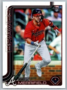 Holograma Topps Whit Merrifield 2025 Atlanta Braves #429 - Imagen 1 de 2