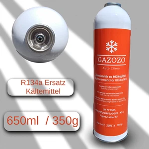 Repuesto Refrigerante R134a - 650ml Aire Acondicionado Gas Relleno para Vehículos - Imagen 1 de 1