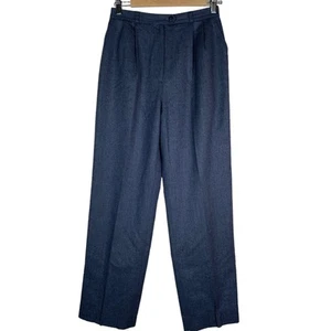 Vintage Harve Benard Hose Größe 10 Blau Wolle Gefüttert Damen Made in Hungary - Bild 1 von 8