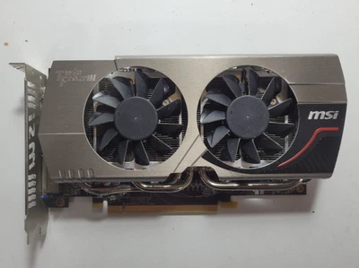 MSI R7850 Twin Frozr III OC 2GB GDDR5 Desktop Graphics Card #0301 - Image 1 of 4