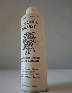 WORLD FAMOUS COLONEL BRASSY INDUSTRIAL STRENGTH HARD SURFACE CLEANER 16 FL OZ - Picture 1 of 2